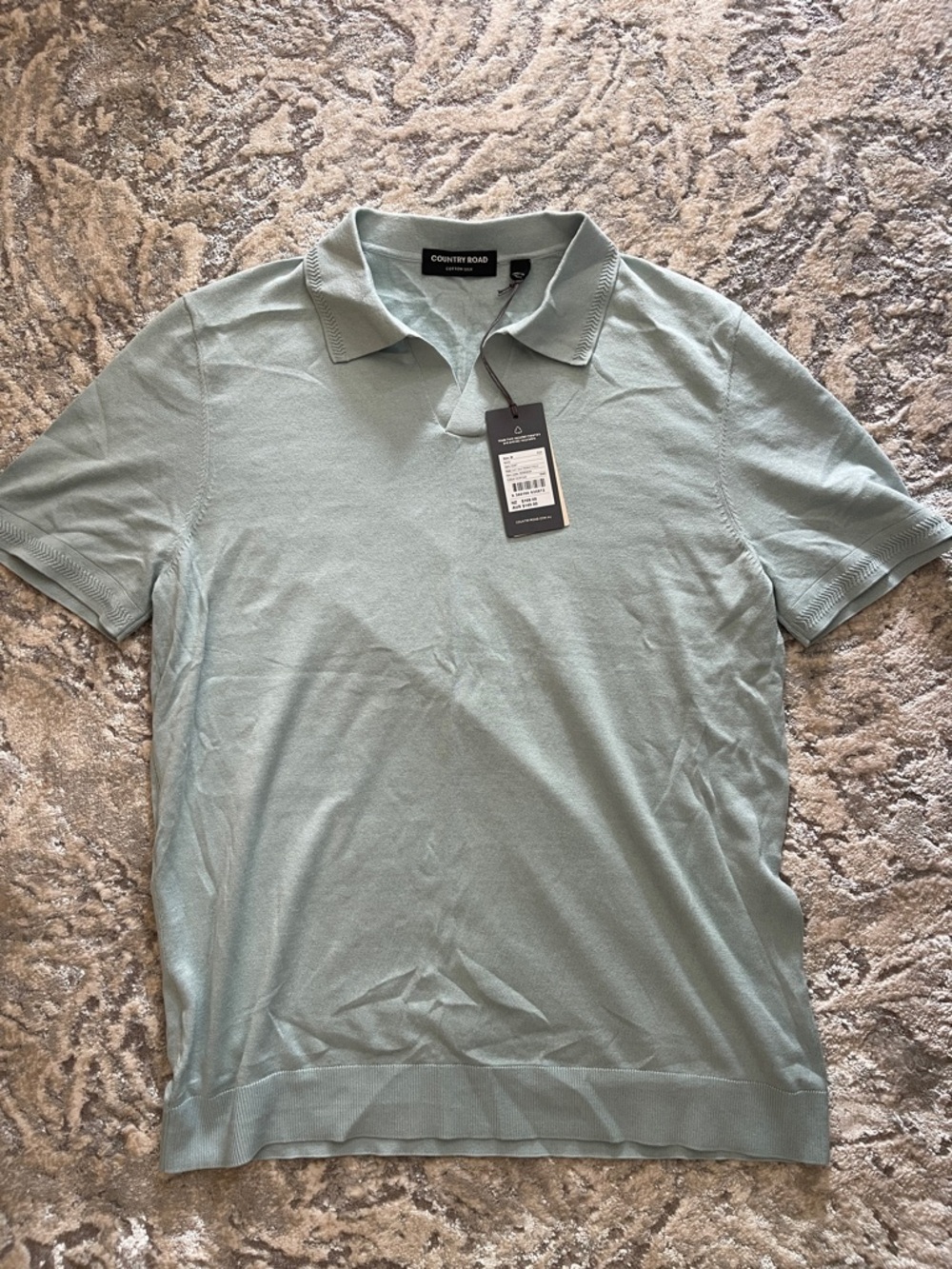 Country Road Men's Polo in Sage